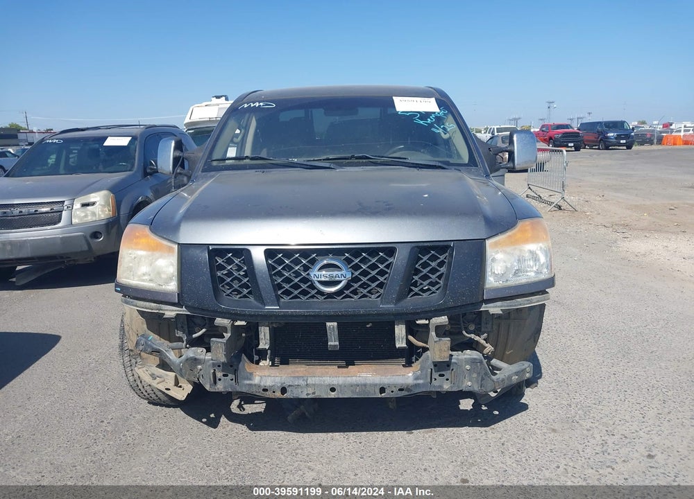 2014 NISSAN TITAN S VIN: 1N6AA0EK8EN506484