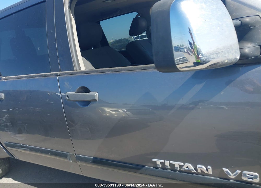 2014 NISSAN TITAN S VIN: 1N6AA0EK8EN506484