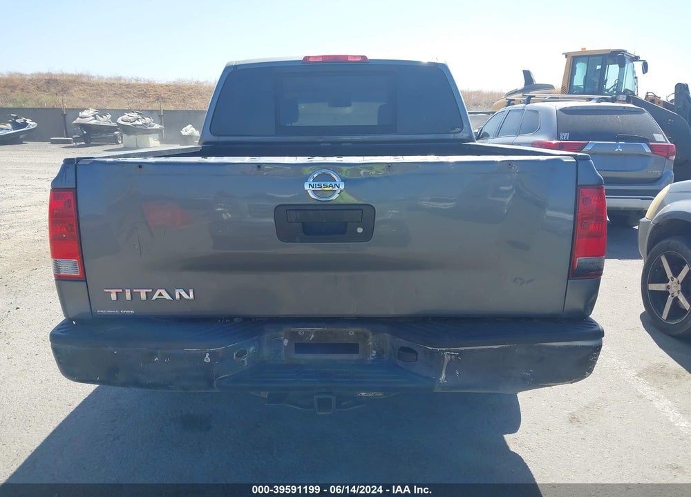 2014 NISSAN TITAN S VIN: 1N6AA0EK8EN506484