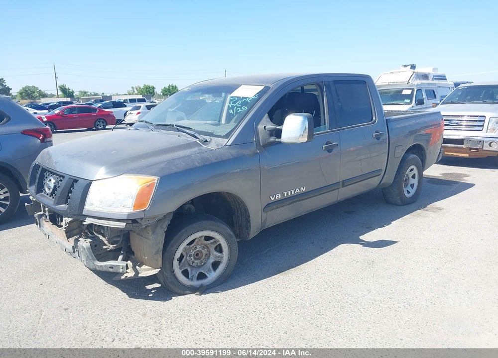 2014 NISSAN TITAN S VIN: 1N6AA0EK8EN506484