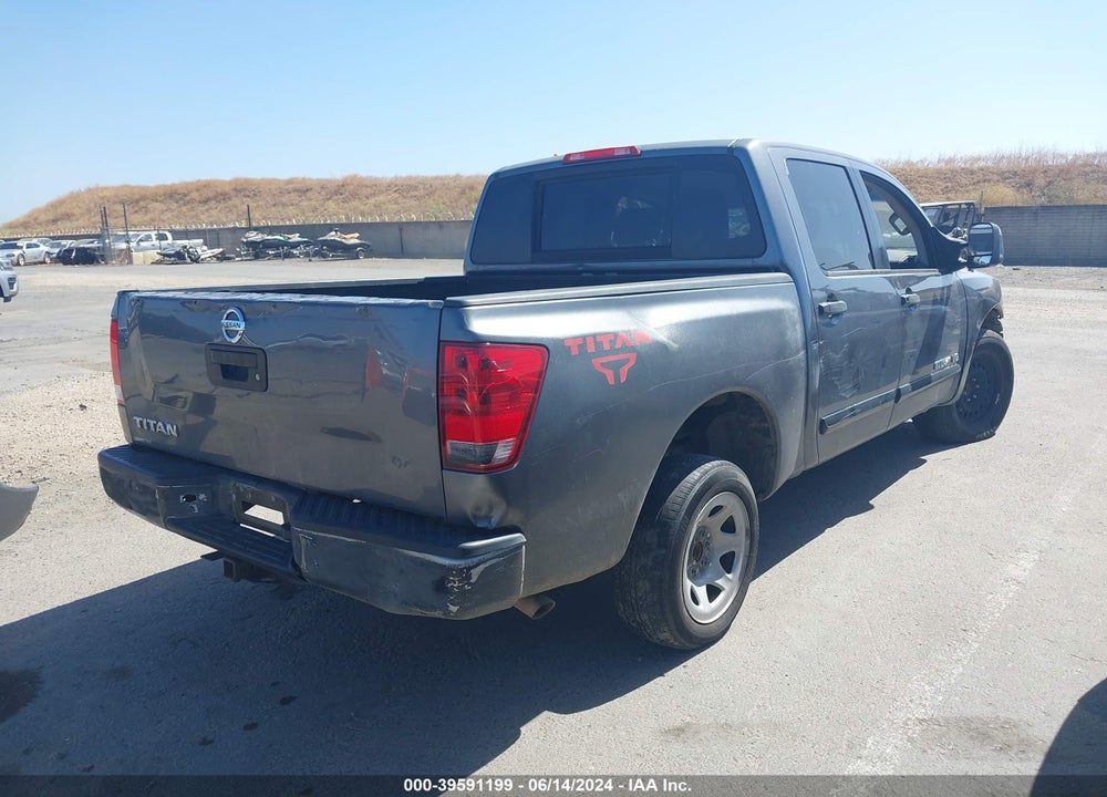 2014 NISSAN TITAN S VIN: 1N6AA0EK8EN506484