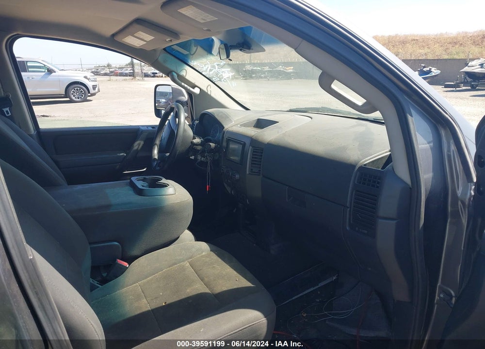 2014 NISSAN TITAN S VIN: 1N6AA0EK8EN506484