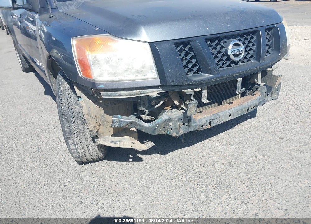 2014 NISSAN TITAN S VIN: 1N6AA0EK8EN506484