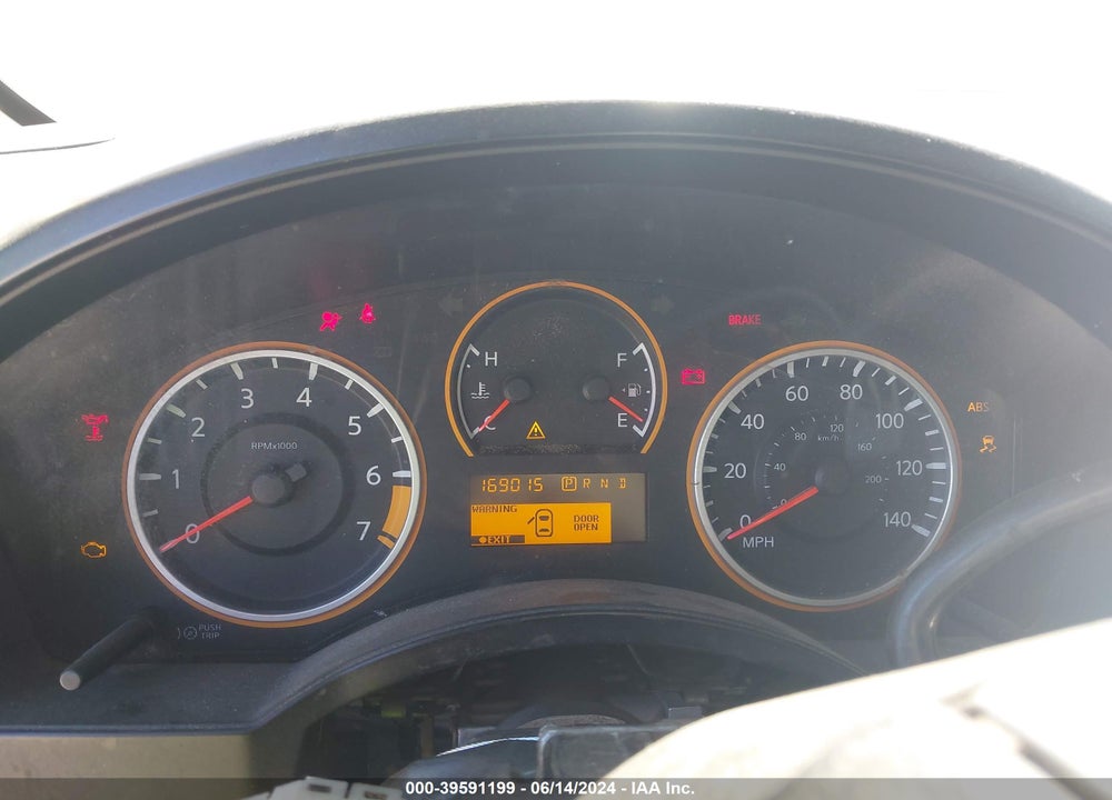 2014 NISSAN TITAN S VIN: 1N6AA0EK8EN506484