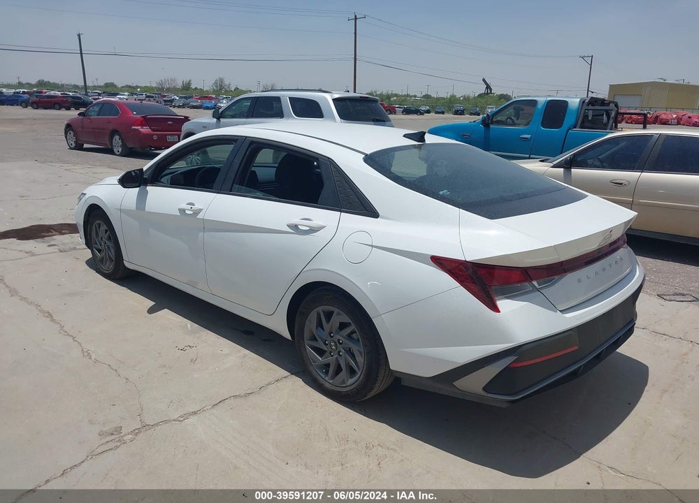 2024 HYUNDAI ELANTRA SEL VIN: KMHLM4DG1RU706928