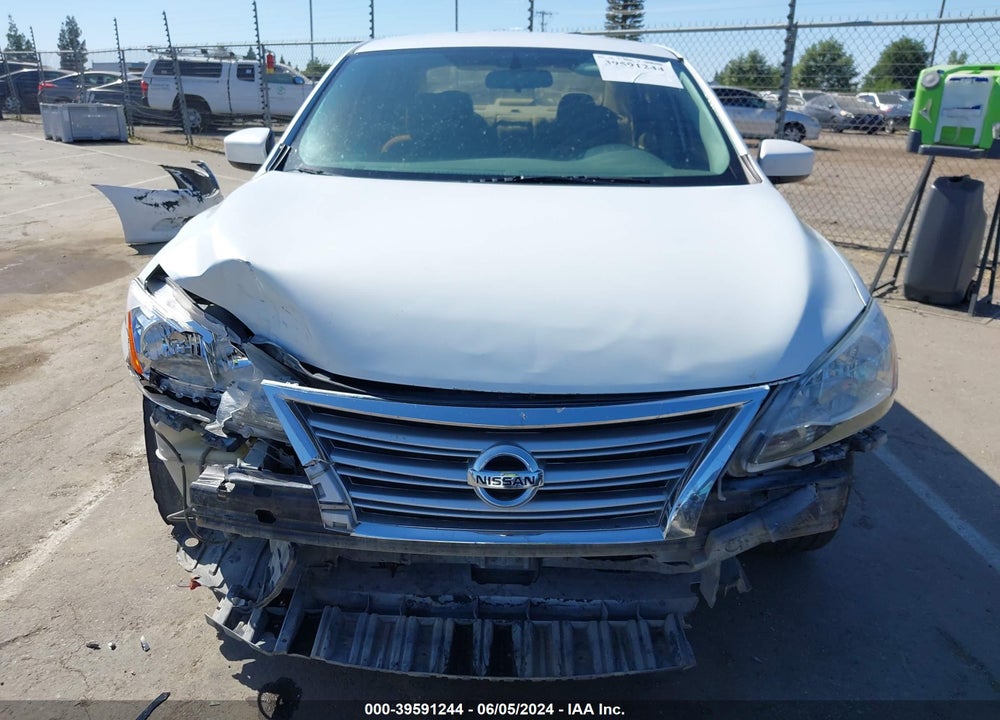 2014 NISSAN SENTRA S VIN: 3N1AB7AP5EY281571
