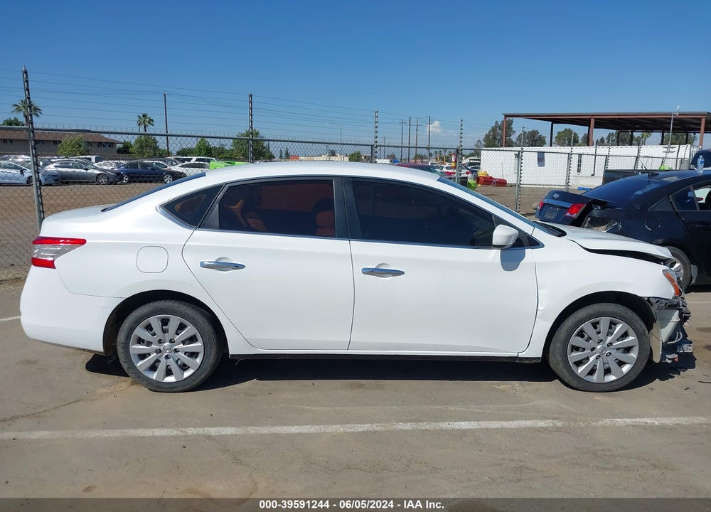 2014 NISSAN SENTRA S VIN: 3N1AB7AP5EY281571