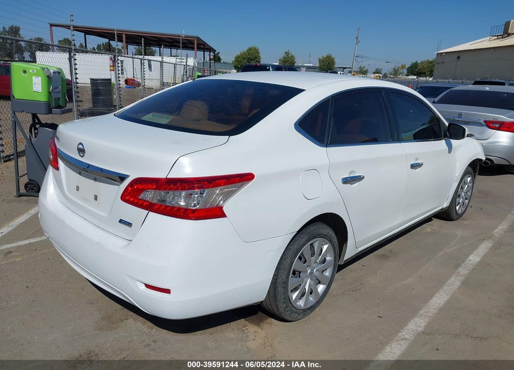 2014 NISSAN SENTRA S VIN: 3N1AB7AP5EY281571