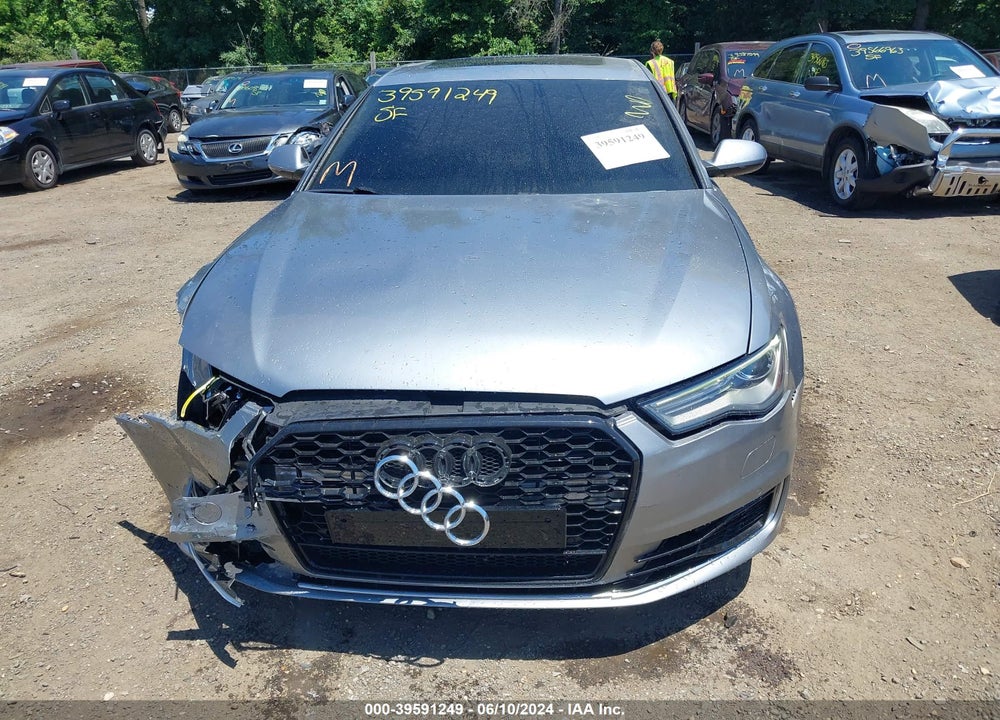 2016 AUDI A6 3.0T PREMIUM PLUS VIN: WAUFGAFC9GN004667