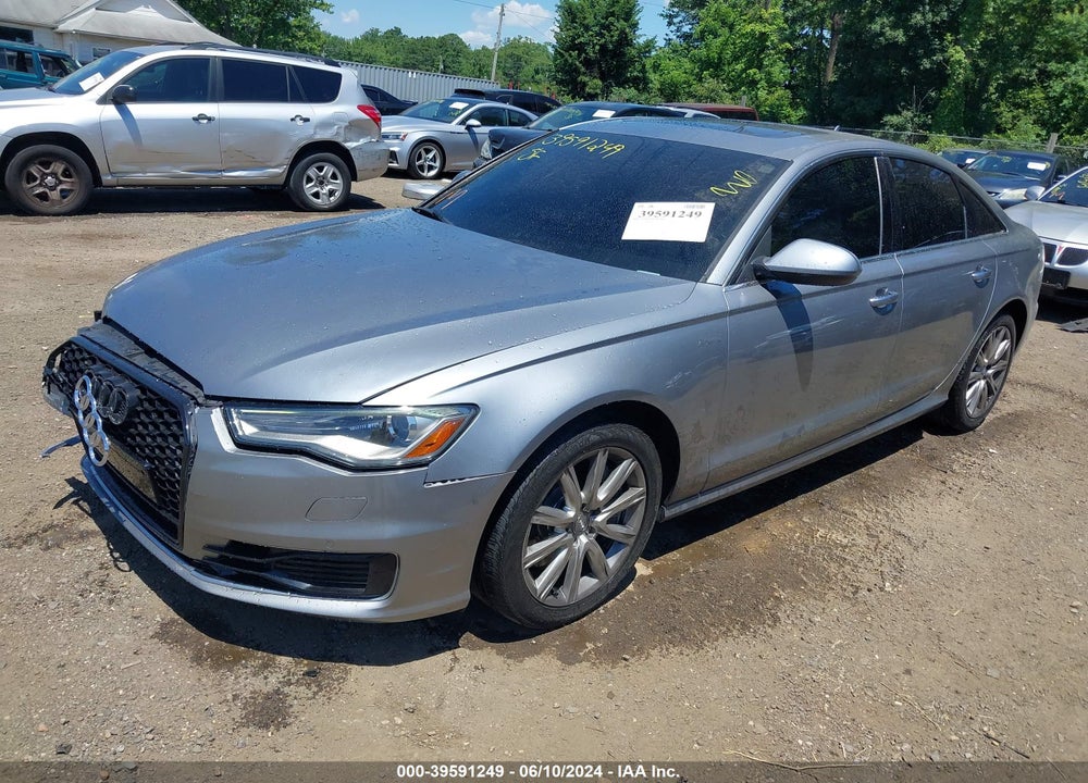 2016 AUDI A6 3.0T PREMIUM PLUS VIN: WAUFGAFC9GN004667