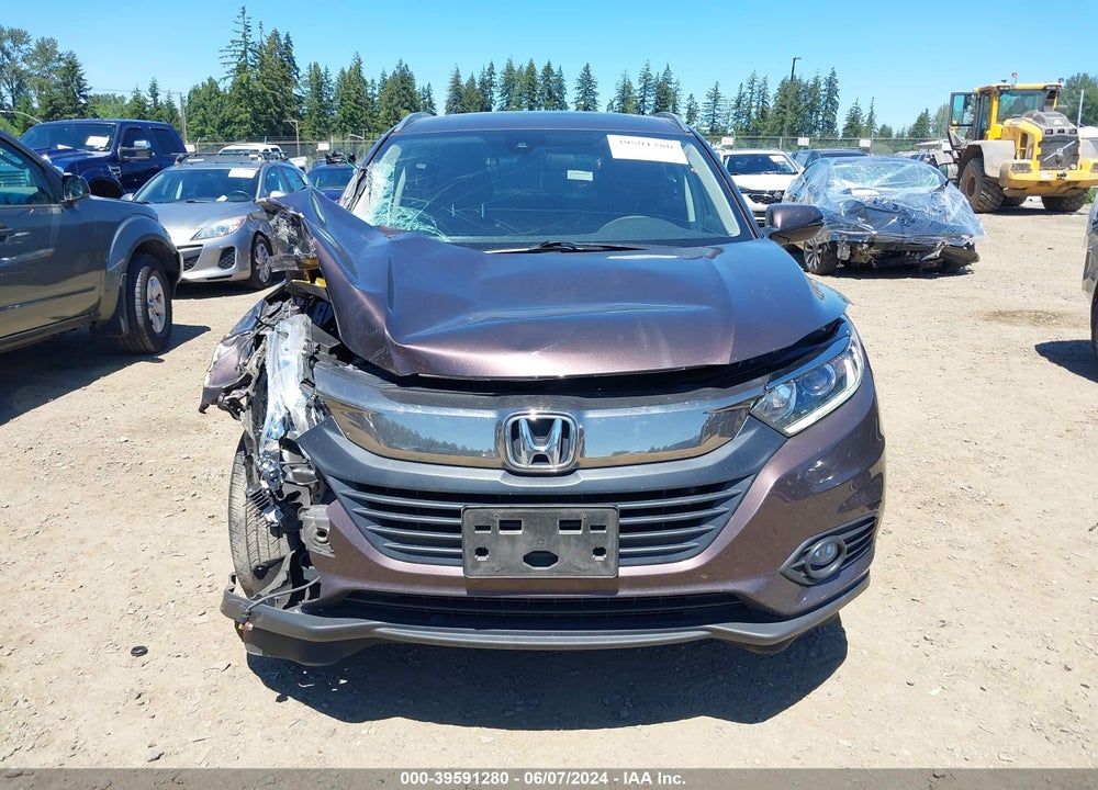 2021 HONDA HR-V AWD EX VIN: 3CZRU6H53MM748561