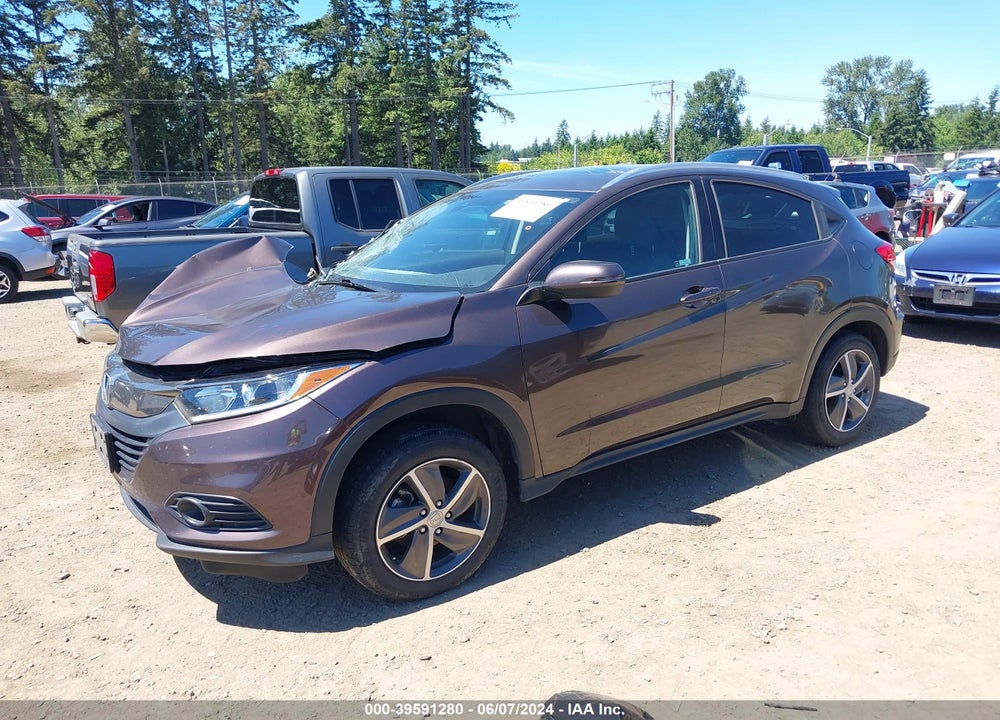 2021 HONDA HR-V AWD EX VIN: 3CZRU6H53MM748561