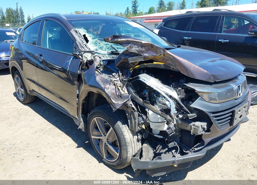 2021 HONDA HR-V AWD EX VIN: 3CZRU6H53MM748561