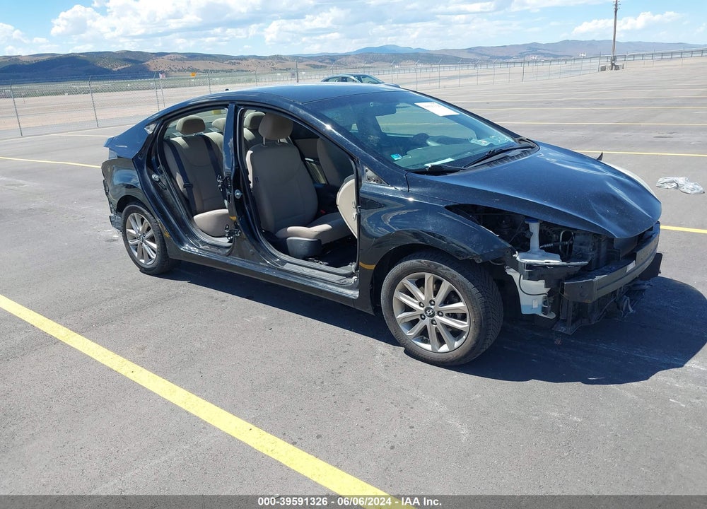2014 HYUNDAI ELANTRA SE VIN: 5NPDH4AE5EH541647