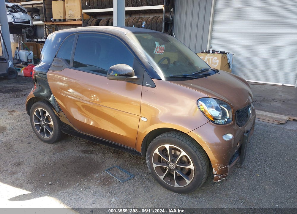 2016 SMART FORTWO PASSION/PRIME/PROXY/PURE VIN: WMEFJ5DAXGK070662