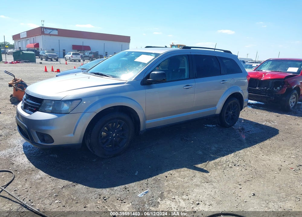 2019 DODGE JOURNEY SE VIN: 3C4PDCBB8KT833862