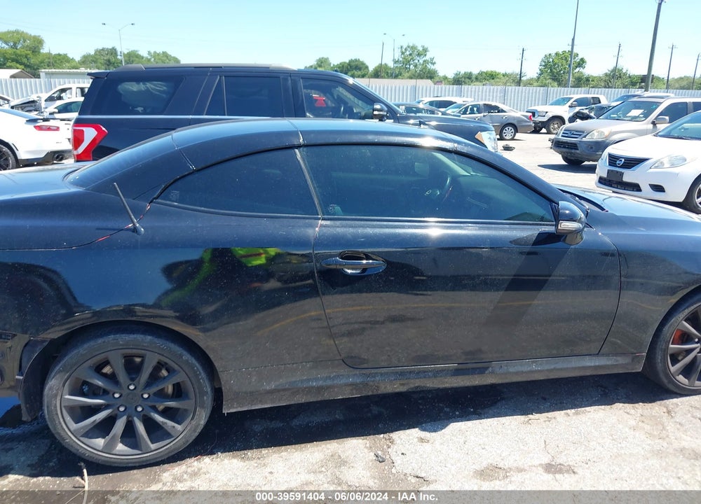 2014 LEXUS IS 250C VIN: JTHFF2C27E2530154