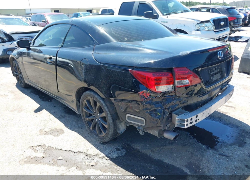 2014 LEXUS IS 250C VIN: JTHFF2C27E2530154