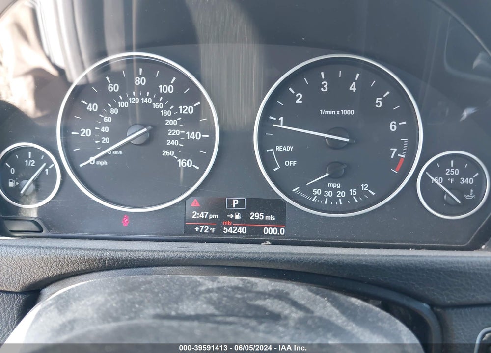 2013 BMW 328I VIN: WBA3A5C56DF351252
