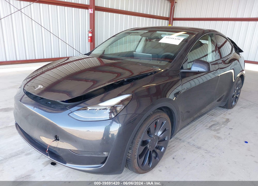 2024 TESLA MODEL Y PERFORMANCE DUAL MOTOR ALL-WHEEL DRIVE VIN: 7SAYGDEF3RF022191
