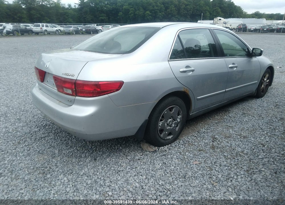 2005 HONDA ACCORD 2.4 LX VIN: 1HGCM56455A130786