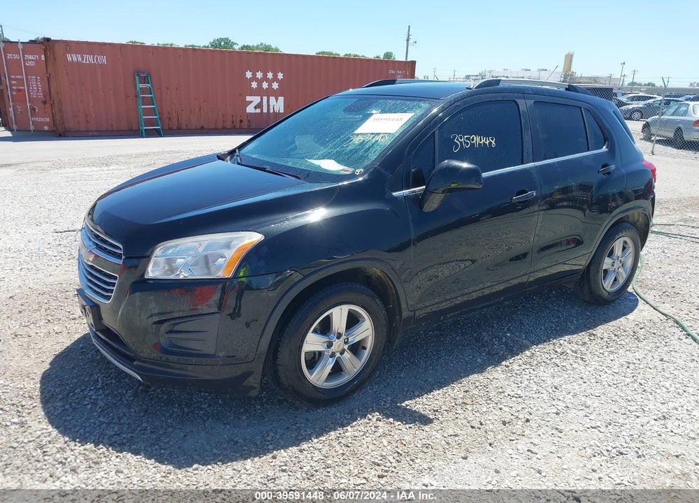 2015 CHEVROLET TRAX LT VIN: KL7CJLSB4FB105029