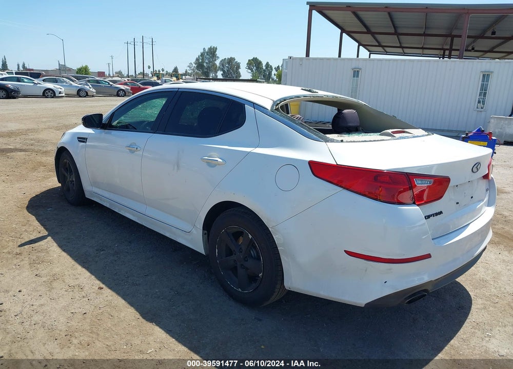 2015 KIA OPTIMA LX VIN: KNAGM4A71F5630723