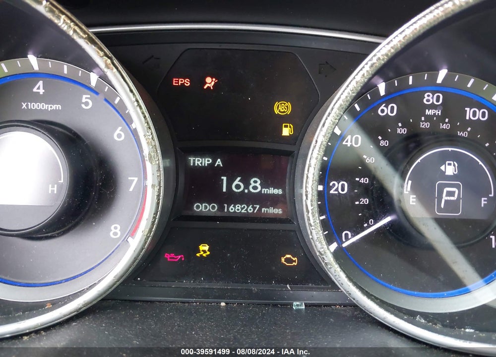 2011 HYUNDAI SONATA LIMITED 2.0T VIN: 5NPEC4AB5BH205078