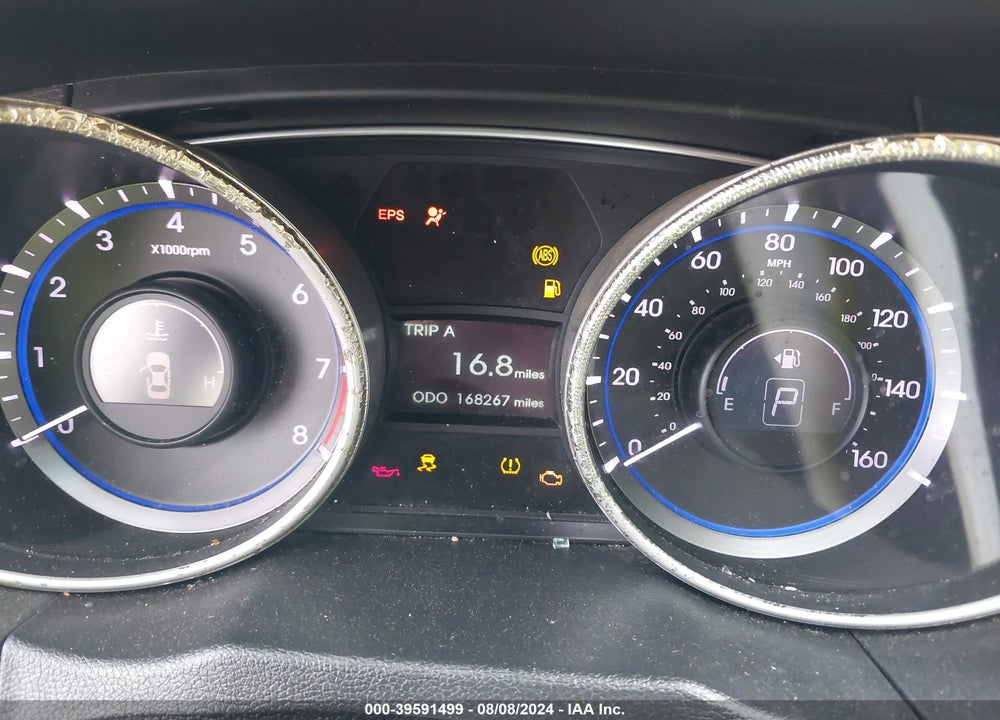 2011 HYUNDAI SONATA LIMITED 2.0T VIN: 5NPEC4AB5BH205078