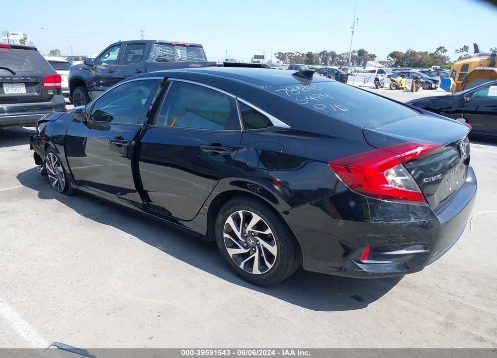 2017 HONDA CIVIC EX VIN: 19XFC2F71HE009424