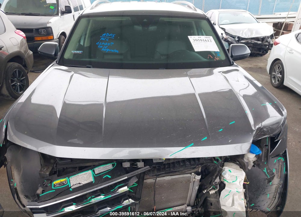 2019 VOLKSWAGEN ATLAS 3.6L V6 SE W/TECHNOLOGY R-LINE VIN: 1V2XR2CA9KC523165