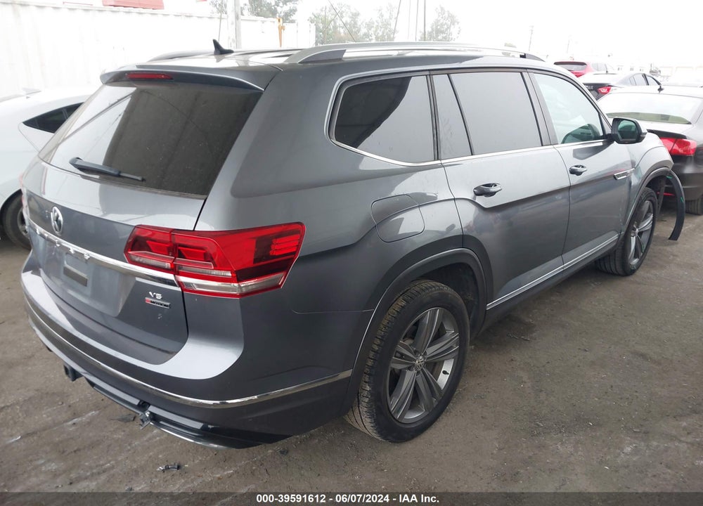 2019 VOLKSWAGEN ATLAS 3.6L V6 SE W/TECHNOLOGY R-LINE VIN: 1V2XR2CA9KC523165