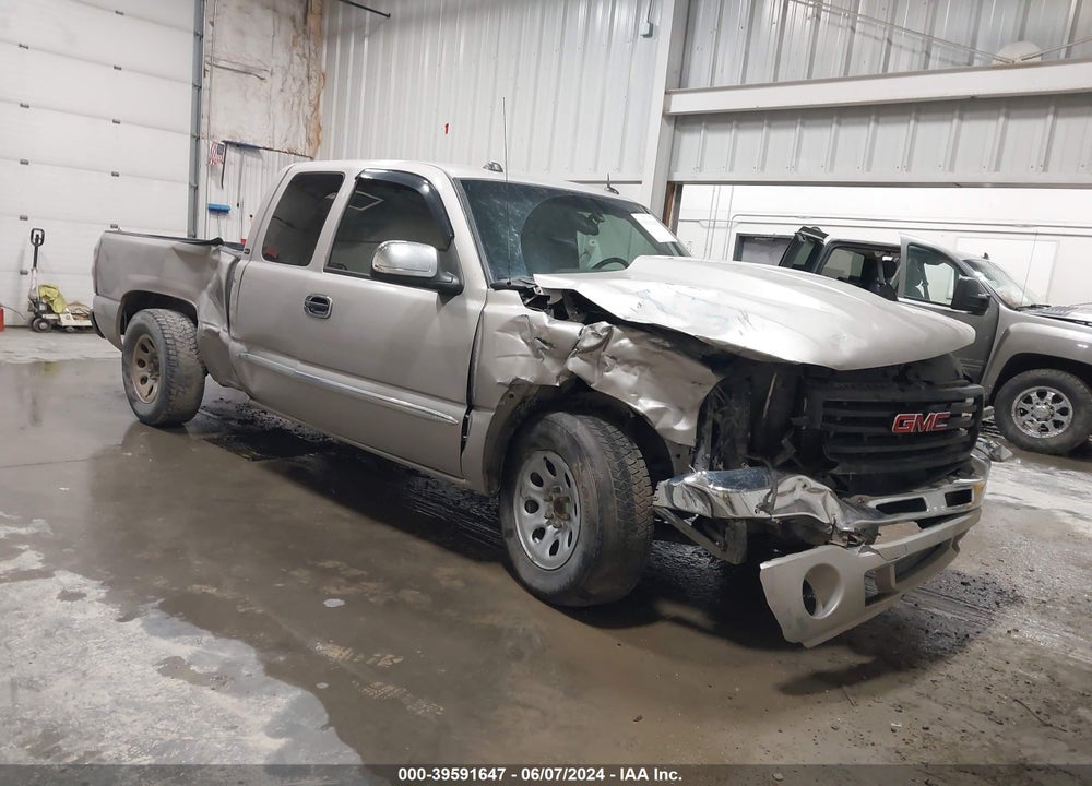 2004 GMC SIERRA 1500 SLE VIN: 2GTEC19T241299923