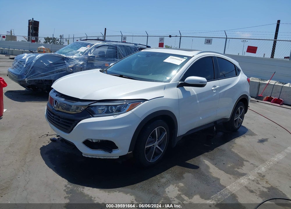 2022 HONDA HR-V AWD EX VIN: 3CZRU6H57NM720036