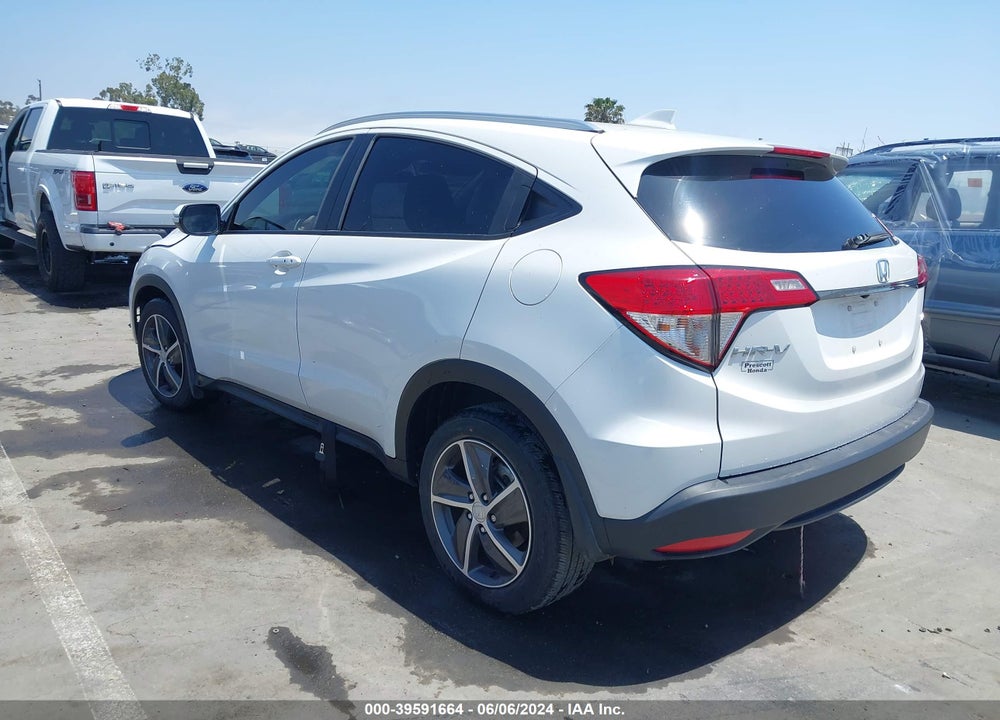 2022 HONDA HR-V AWD EX VIN: 3CZRU6H57NM720036