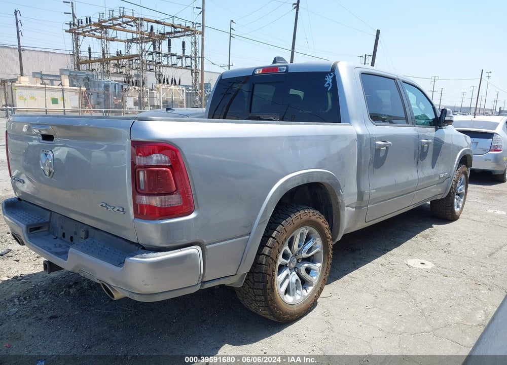 2019 RAM 1500 LAIE  4X4 5'7 BOX VIN: 1C6SRFJT3KN725583