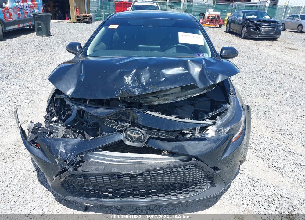 2022 TOYOTA COROLLA LE VIN: JTDEPMAE0NJ231579
