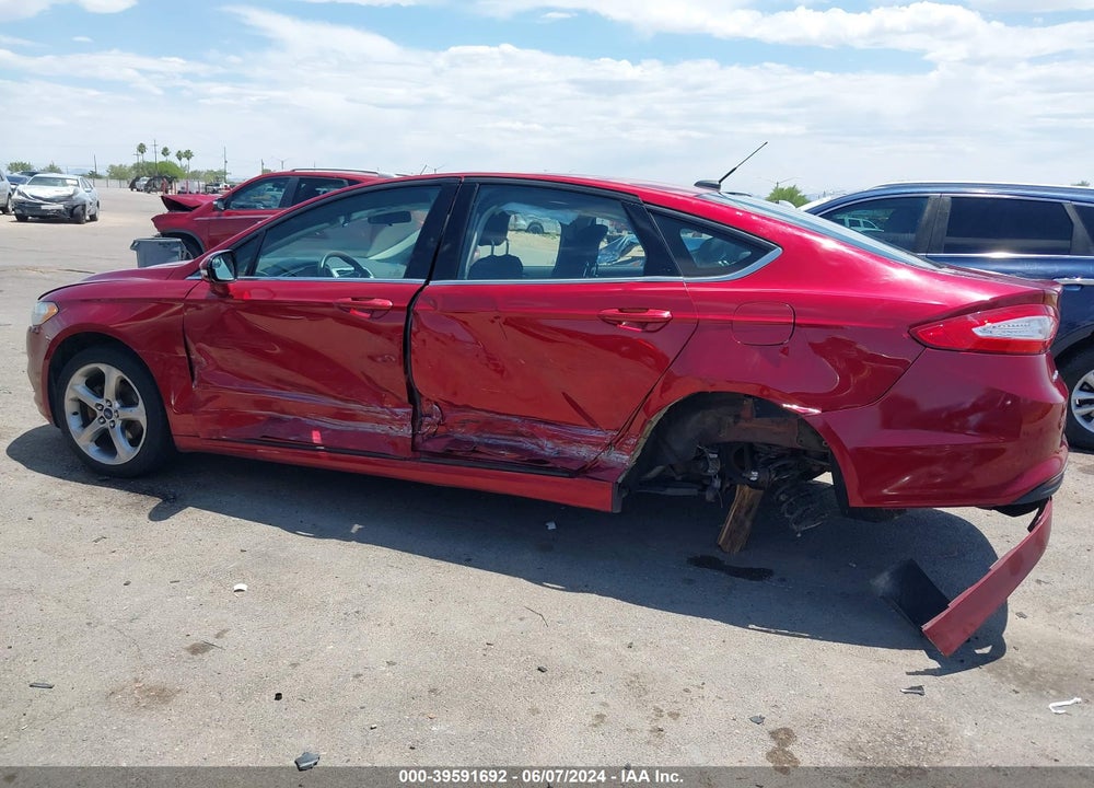 2014 FORD FUSION SE VIN: 3FA6P0HD4ER334963