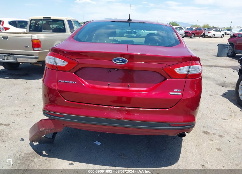 2014 FORD FUSION SE VIN: 3FA6P0HD4ER334963