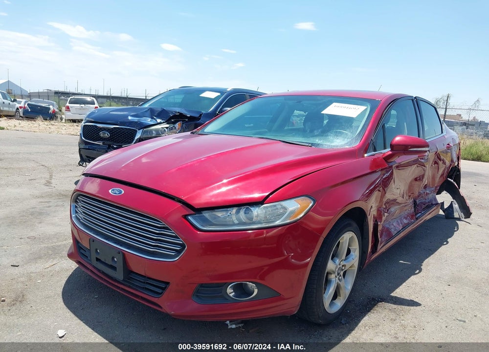 2014 FORD FUSION SE VIN: 3FA6P0HD4ER334963