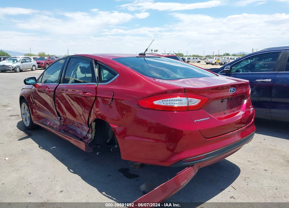 2014 FORD FUSION SE VIN: 3FA6P0HD4ER334963