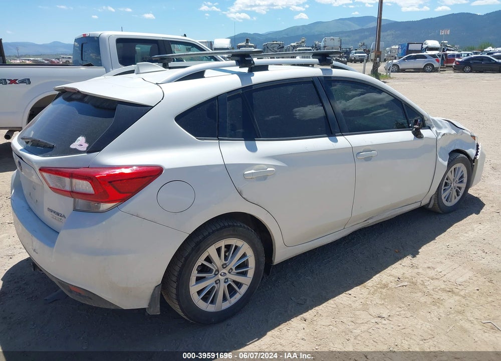 2017 SUBARU IMPREZA 2.0I PREMIUM VIN: 4S3GTAD69H3746631