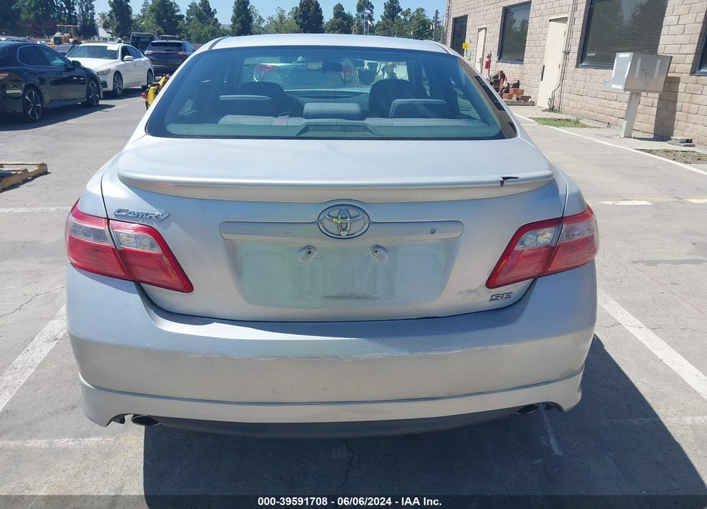 2007 TOYOTA CAMRY SE V6 VIN: 4T1BK46K17U504025