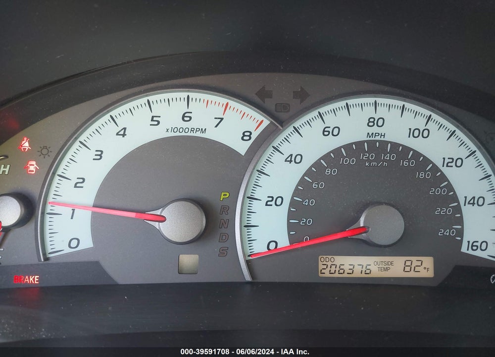 2007 TOYOTA CAMRY SE V6 VIN: 4T1BK46K17U504025