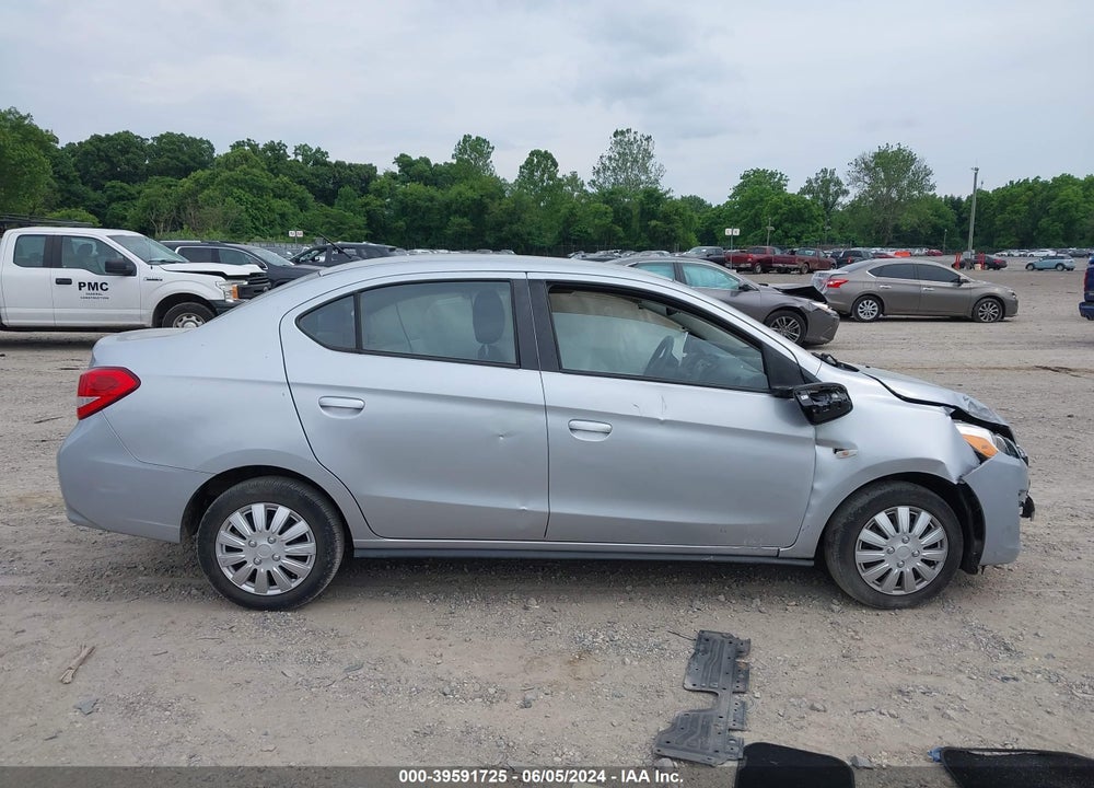 2019 MITSUBISHI MIRAGE G4 ES VIN: ML32F3FJ2KHF14435