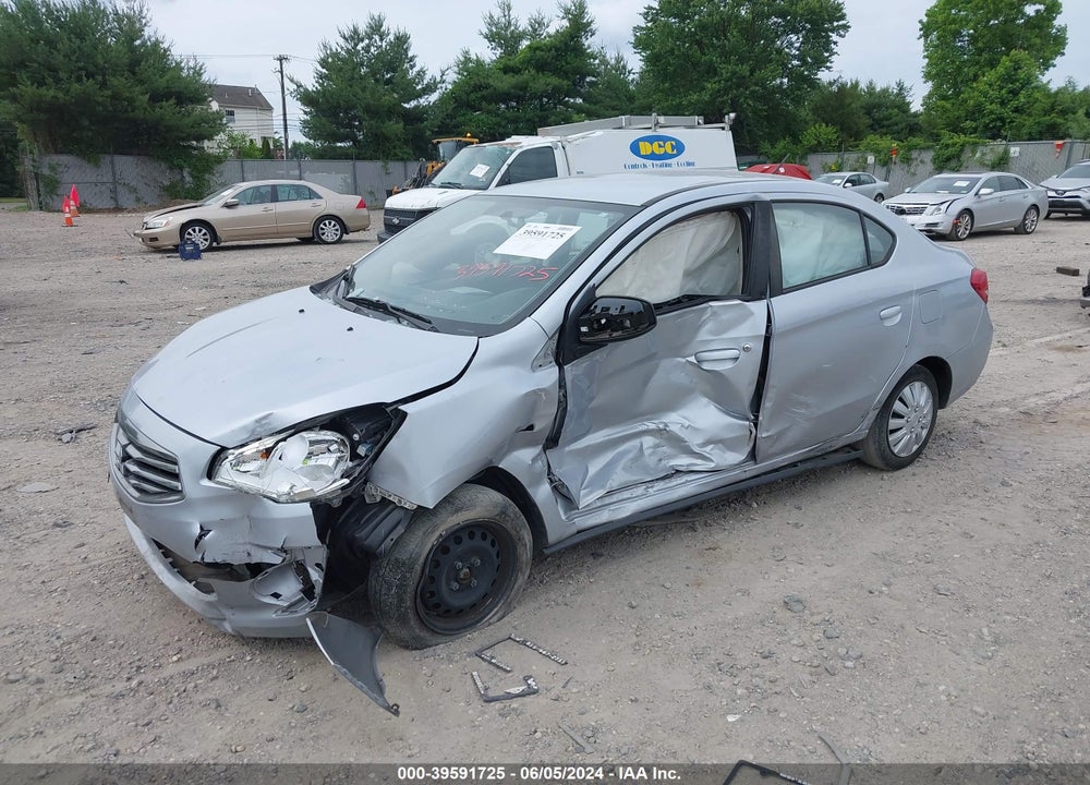 2019 MITSUBISHI MIRAGE G4 ES VIN: ML32F3FJ2KHF14435