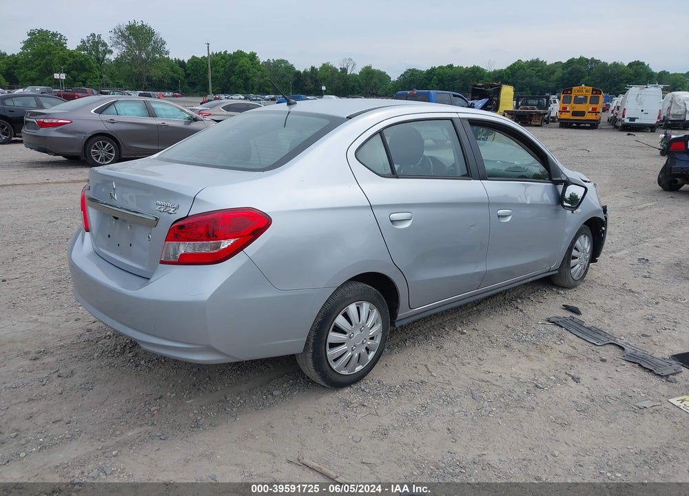 2019 MITSUBISHI MIRAGE G4 ES VIN: ML32F3FJ2KHF14435