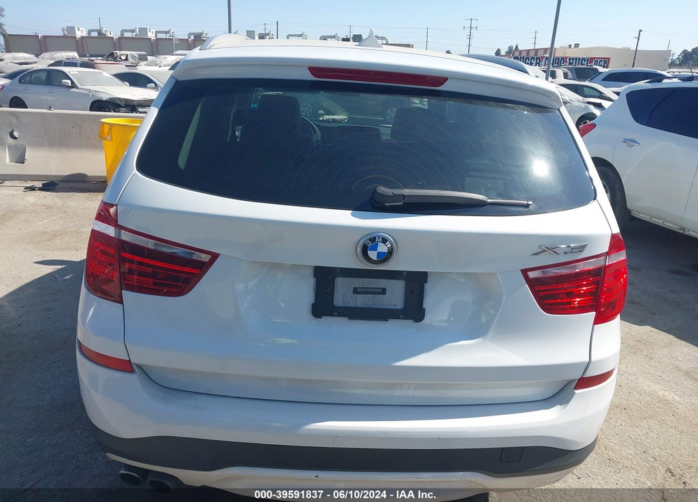 2017 BMW X3 SDRIVE28I VIN: 5UXWZ7C57H0T43558