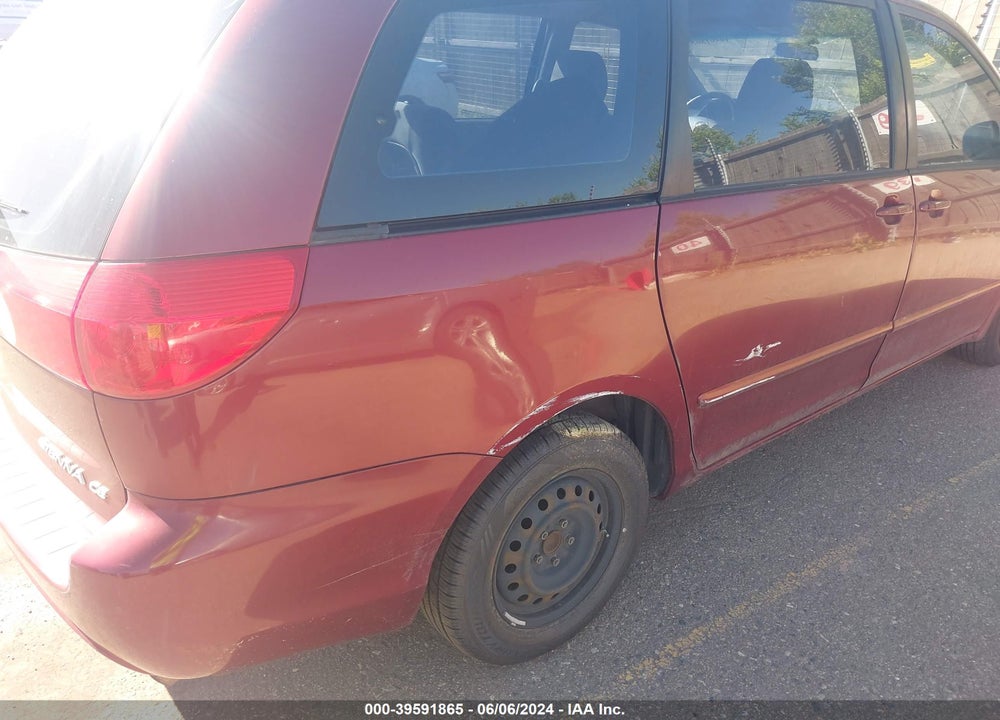 2010 TOYOTA SIENNA CE VIN: 5TDKK4CCXAS341999