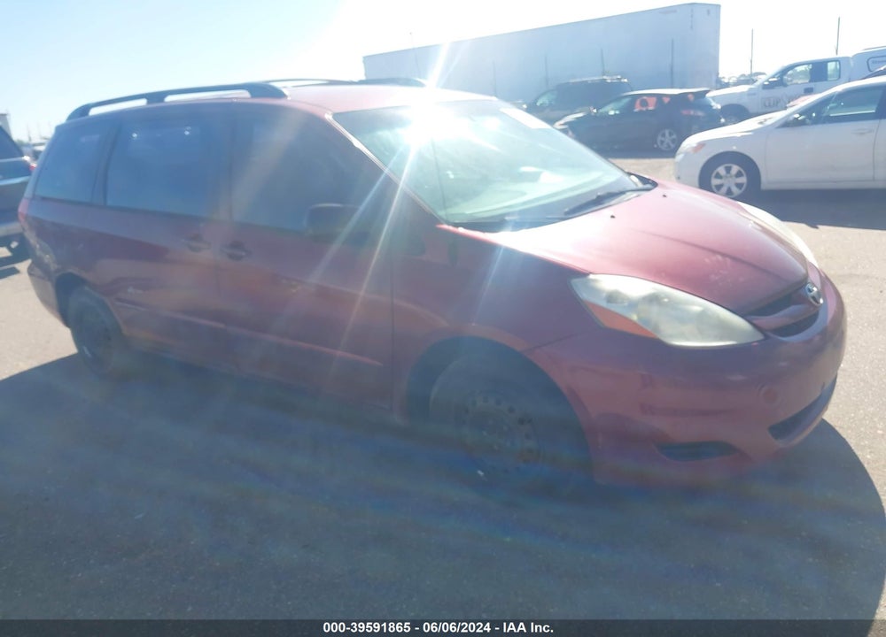 2010 TOYOTA SIENNA CE VIN: 5TDKK4CCXAS341999